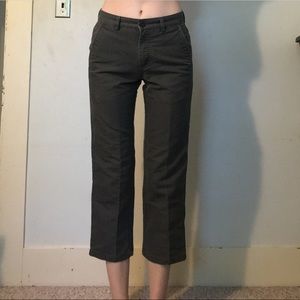 MEN’S Giorgio Armani Grey Chino Pants/Capris